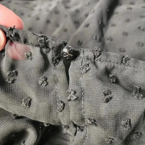 Woman's Black Dress By Shein Fit+ US 28/30 Long Sleeve - Picture 10 of 10